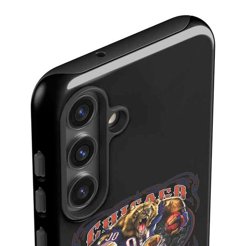 Liquid Blue NFL Chicago Bears Running Back Galaxy S25 Impact Case